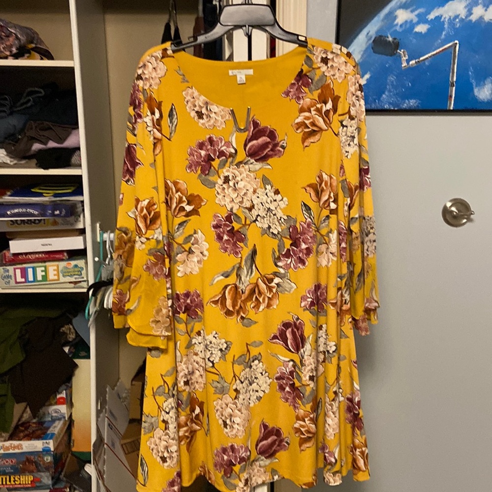 Lined sheath dress